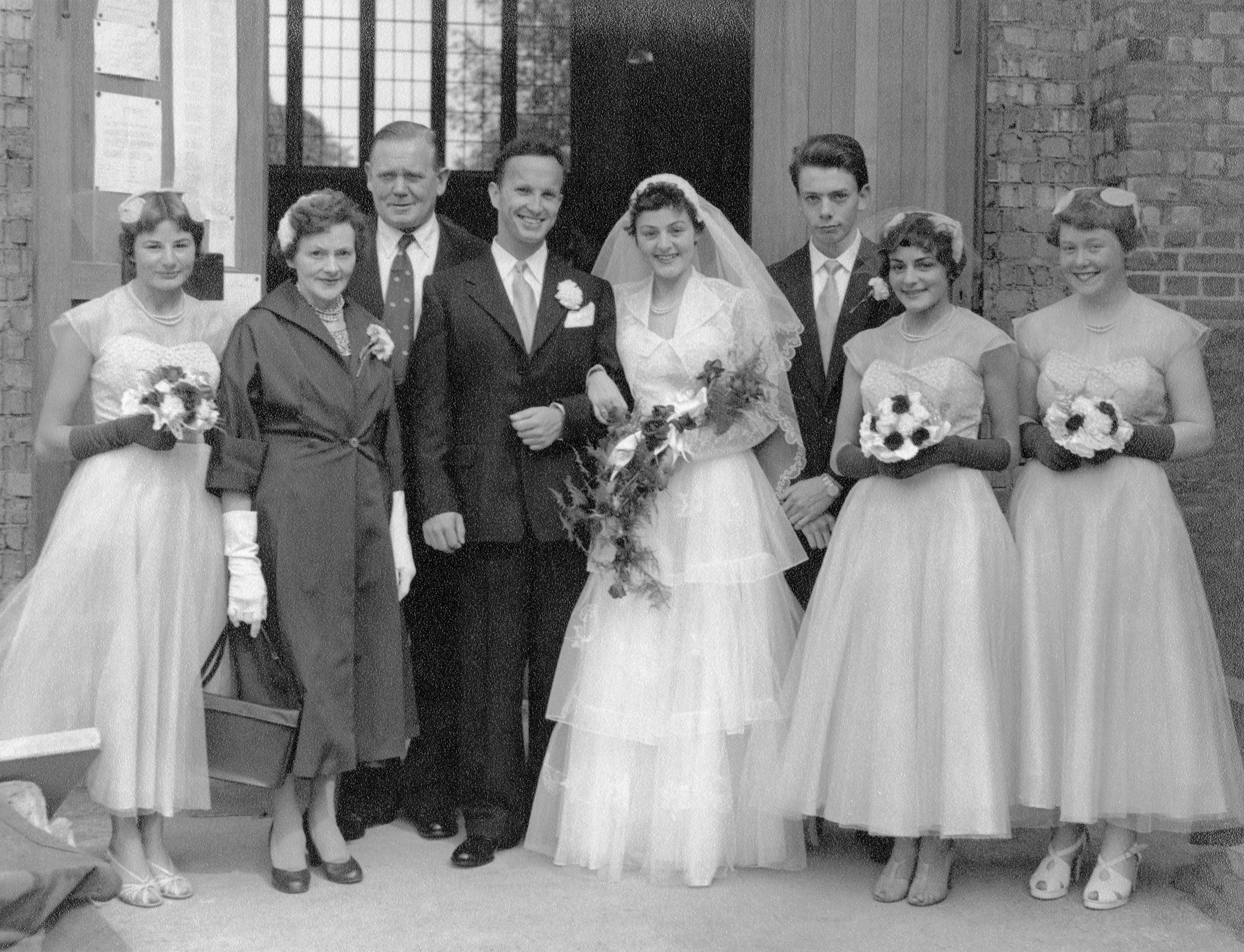 Mum & Dad wedding portrait #10